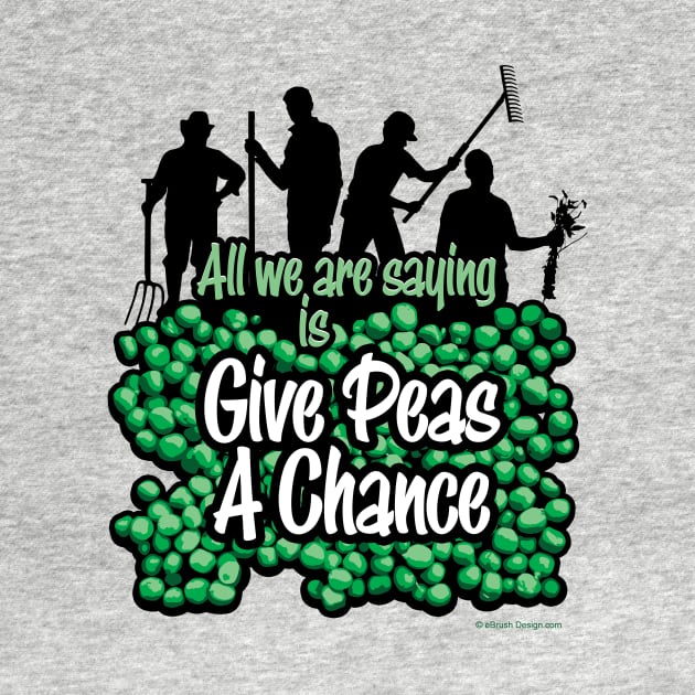 Give Peas A Chance by eBrushDesign